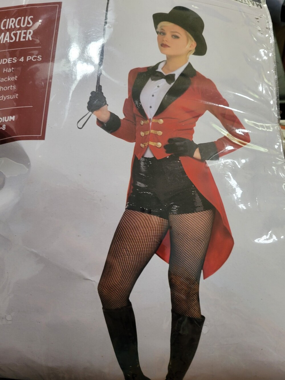 Ringmaster Costume Women's Small/Medium - Picture 10 of 10